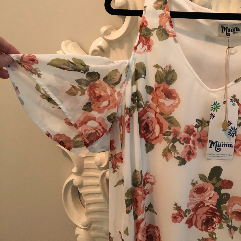 Show Me Your Mumu Birdie Ruffle Mini Dress - Picture 5 of 14